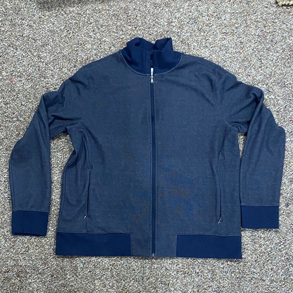 Goodfellow & Co Men's Dark Blue Zip-Up Jacket